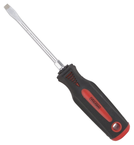 Vulcan MC-SD06 Screwdriver, 1/4 in Drive, Slotted Drive, 8-1/4 in OAL, 4 in L Shank, PP & TPR Handle