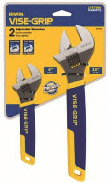 WRENCH ADJUST SET 2PC 6 & 10IN