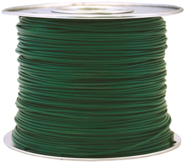 CCI 56421923 Primary Wire, 14 AWG Wire, 1-Conductor, 60 VDC, Copper Conductor, Green Sheath