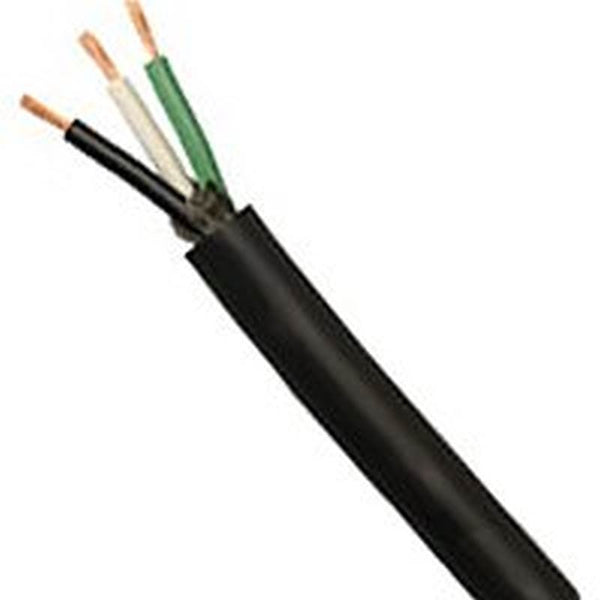 CCI 233860408 Electrical Cord, 16 AWG Wire, 3 -Conductor, Copper Conductor, TPE Insulation, Seoprene/TPE Sheath