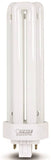 Feit Electric PLT21E/35 Compact Fluorescent Bulb, 32 W, T2 Lamp, 4-Pin Lamp Base, 3500 K Color Temp, Cool White Light