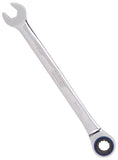 Vulcan PG9MM Combination Wrench, Metric, 9 mm Head, Chrome Vanadium Steel, Polished Mirror