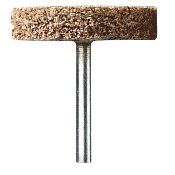 DREMEL 500 Abrasive Wheel, 1 in Dia, 1/8 in Arbor, Medium, Aluminum Oxide Abrasive