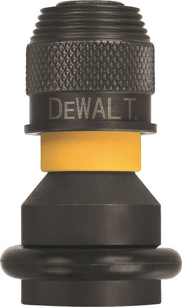 DeWALT DW2298 Socket Adapter, 1/2 in Drive, Female Square Drive, Steel