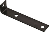 National Hardware 1152BC Series N351-478 Corner Brace, 7-1/2 in L, 1-1/2 in W, 1.6 in H, Steel, 1/8 Thick Material