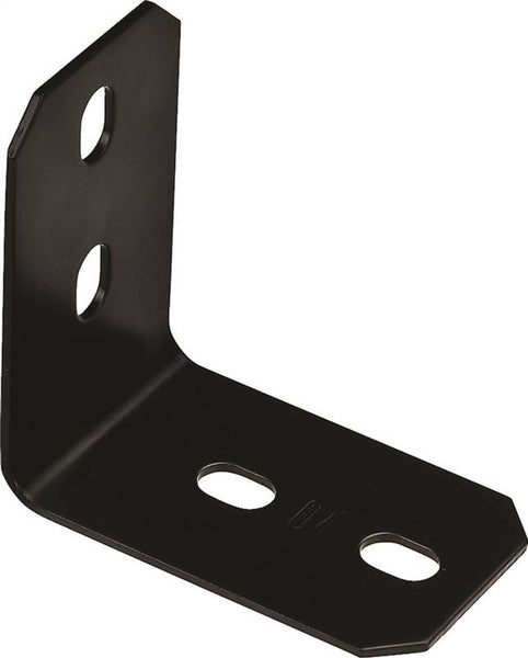 National Hardware 1156BC Series N351-500 Corner Brace, 4.9 in L, 3 in W, 4.9 in H, Steel, 1/8 Thick Material