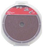 Gator 3082 Fiber Disc, 7 in Dia, 50 Grit, Coarse, Aluminum Oxide Abrasive, Fiber Backing
