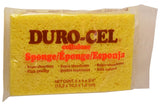 Duro-Cel 03040 Sponge, 6 in L, 4 in W, 3/4 in Thick, Cellulose, Yellow