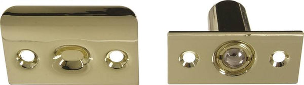 National Hardware MPB716 Series N830-281 Ball Catch, Steel, Polished Brass