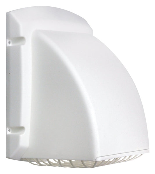 DUNDAS JAFINE ProMax PMC4WX Exhaust Cap, 4 in Duct, Polypropylene, White
