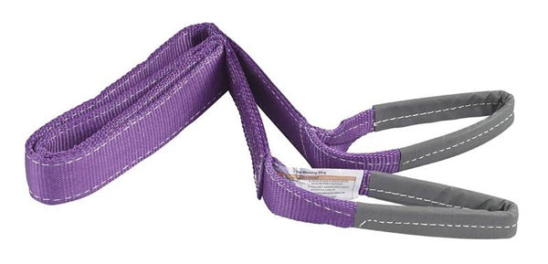 ProSource FH4018 Lifting Sling, Polyester, Purple