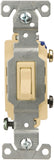 Eaton Wiring Devices CSB115STV-SP Toggle Switch, 15 A, 120/277 V, Screw Terminal, Nylon Housing Material, Ivory