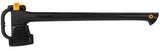 FISKARS 375591-1001 Splitting Axe, 2.25 lb Head, Steel Head, Fiberglass Handle, 28 in OAL