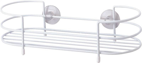 Simple Spaces SS-SC-29-PE-3L Shower Caddy, 1-Shelf, Steel, 11-5/8 in OAW, 3-1/8 in OAH, 4-1/2 in OAD, 10 lb