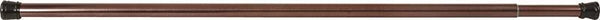 ProSource SD-SR36-VB Shower Curtain Rod, 7-1/2 lb, 36 to 63 in L Adjustable, 1 in Dia Rod, Steel, Venetian Bronze