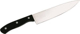 CHEF CRAFT 21670 Utility Knife, Stainless Steel Blade, Black Handle