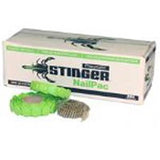 Stinger 136260 Cap Nail, 1 in L, Plastic