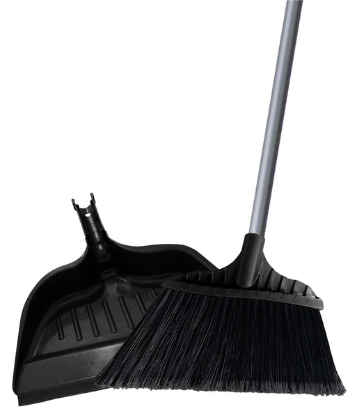 Simple Spaces 2132X Angle Broom with Dust Pan, 15 in L