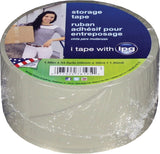 IPG 9852 Packaging Tape, 54.6 yd L, 1.88 in W, Polypropylene Backing, Clear