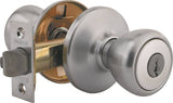 Kwikset 94002-441 Entry Knob, Metal/Satin, Satin Chrome