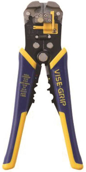 IRWIN 2078300 Wire Stripper, 24 to 10 AWG Wire, 24 to 10 AWG Stripping, 10 to 22 AWG Cutting Capacity, 8 in OAL