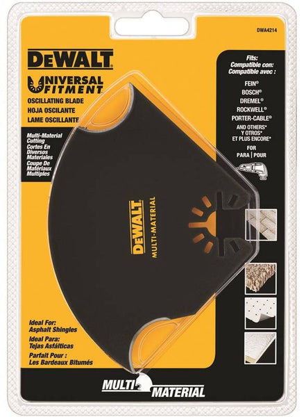 DeWALT DWA4214 Oscillating Blade, 5-1/2 in, HSS