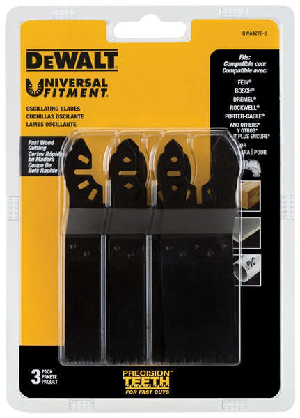 DeWALT DWA4270-3 Cutting Blade, 1-1/4 in, HCS