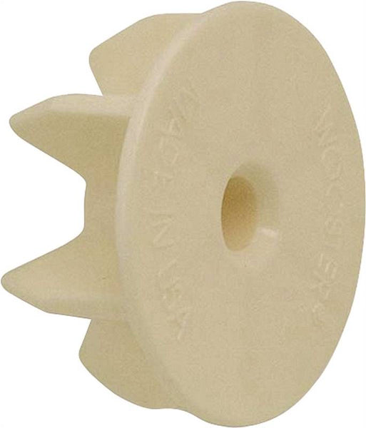 WOOSTER R087 Roller End Cap, Polypropylene, Ivory