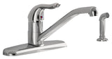 American Standard Jocelyn Series 9316.001.002 Kitchen Faucet with Side Sprayer, 1.8 gpm, 1-Faucet Handle, Brass