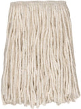 CONTINENTAL COMMERCIAL CHOICE A937114 Mop Head, 1-1/4 in Headband, Cotton, Natural