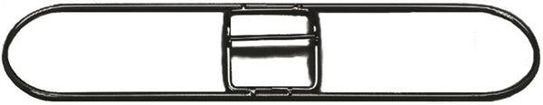 CONTINENTAL COMMERCIAL Swivel Snap C702024 Dust Mop Frame, 24 in L, 5 in W, Metal, Black