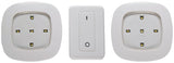 Fulcrum 30022-308 Remote Control Lighting System, 120 VAC, AA Battery, 5-Lamp, LED Lamp, 35 Lumens, White