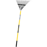 Vulcan 34560 Lawn/Leaf Rake, Steel Tine, 26-Tine, Fiberglass Handle, 54 in L Handle