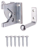 ProSource 33199ZCX-PS Gate Latch, 3/8 in Bolt Head, 2 in L Bolt, Steel, Zinc