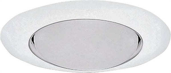 Halo 401P Recessed Light Trim, Metal Body, White