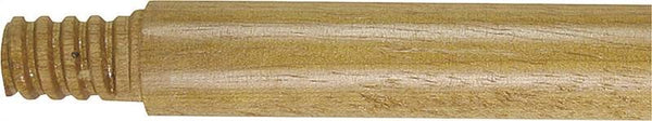 Quickie 54109 Broom Handle, 15/16 in Dia, 60 in L, Threaded, Wood