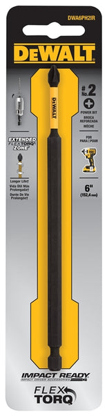 DeWALT DWA6PH2IR Screwdriver Bit, 6 in L