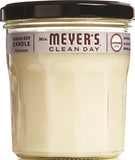 Mrs. Meyer's 41116 Soy Candle, Lavender Fragrance, 35 hr Burning, White Candle