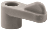 Make-2-Fit PL 7741 Window Screen Clip with Screw, Plastic, Gray