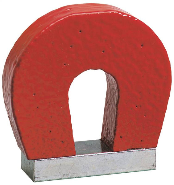 GENERAL 370-1 Horseshoe Magnet, 1-1/8 in W, 1 in H, Alnico