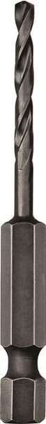 DeWALT DD5111 Impact Drill Bit, 11/64 in Dia, 2-15/16 in OAL, Spiral Flute, 1/4 in Dia Shank, Hex Shank