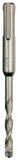 Bosch Bulldog HCFC2041 Hammer Drill Bit, 1/4 in Dia, 6-1/2 in OAL, Variable Flute, 2-Flute, 25/64 in Dia Shank