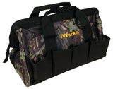 iWORK 72-311 Tool Bag, 7.87 in W, 1.18 in D, 12.99 in H, 10-Pocket, Black