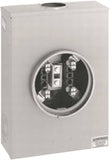 Square D URTRS213B Meter Socket, 1 -Phase, 200 A, 600 V, 4 -Jaw, Overhead, Underground Cable Entry