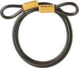 Master Lock 78DPF Looped End Cable, Steel Shackle