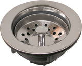 ProSource 80371 Basket Strainer, 4.3 in Dia, For: 3-1/2 to 4 in Dia Opening Sink