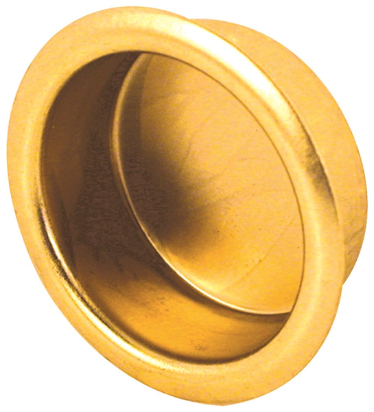 Prime-Line N 6846 Door Pull, 5/16 in D, Steel, Brass