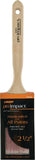 Linzer WC 2164-2.5 Paint Brush, 2-1/2 in W, 2-3/4 in L Bristle, Polyester Bristle, Sash Handle