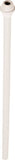 Plumb Pak PP70-3 Sink Supply Tube, 3/8 in Inlet, Polybutylene Tubing, 20 in L