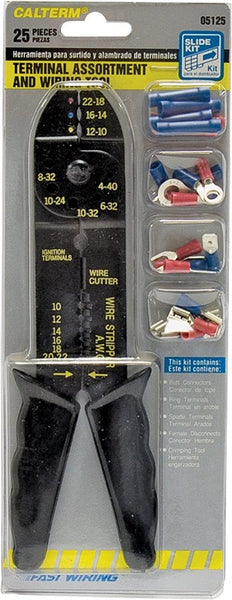 CALTERM 05125 Terminal Kit, 12 AWG Wire